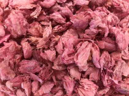 細かく刻んだ桜