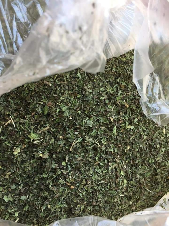 100% Pure Mentha Spicata (Spearmint) Leaves – Ground