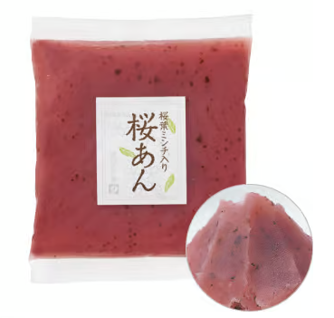 細かく刻んだ桜